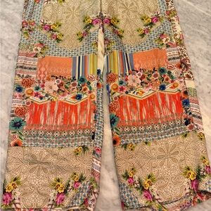 Johnny Was silk pants Size L